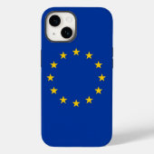 Patriottisch Apple Hoesje-Mate, EU-vlag Case-Mate iPhone Case (Achterkant)