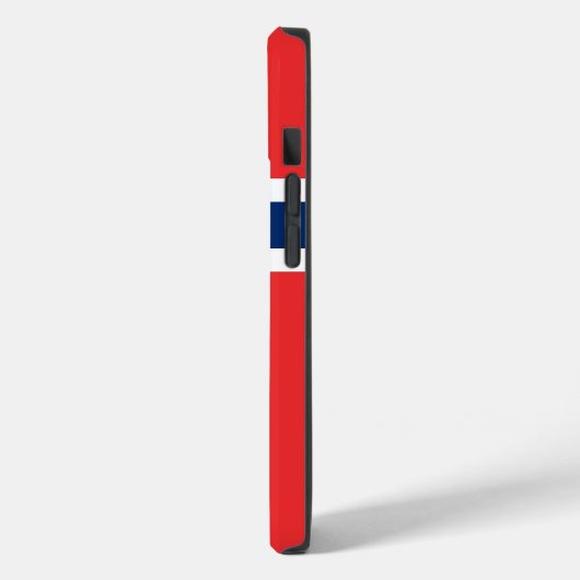 Patriottisch Apple Hoesje-Mate, Noorse vlag Hoesje (Achterkant / Links)