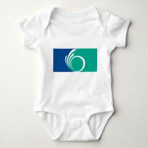 Patriottisch babyshirtje met vlag van Ottawa Romper