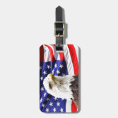 Patriottisch Bagagelabel (Voorkant verticaal)