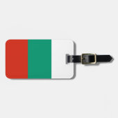 Patriottisch Bagagelabel van de Bulgaarse vlag (Voorkant horizontaal)