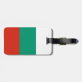 Patriottisch Bagagelabel van de Bulgaarse vlag (Achterkant horizontaal)