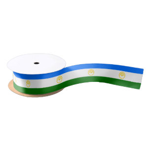 Patriottisch bashkortostan Flag Satin Ribbon Lint