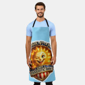 Patriottisch BBQ-schort Schort (Gedragen)