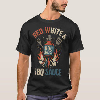 Patriottisch BBQ T-shirt