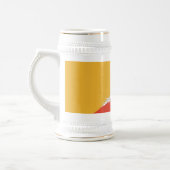 Patriottisch Bhutan Flag Beer Stein Bierpul (Links)