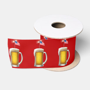 Patriottisch Bier met Sparklers Lint