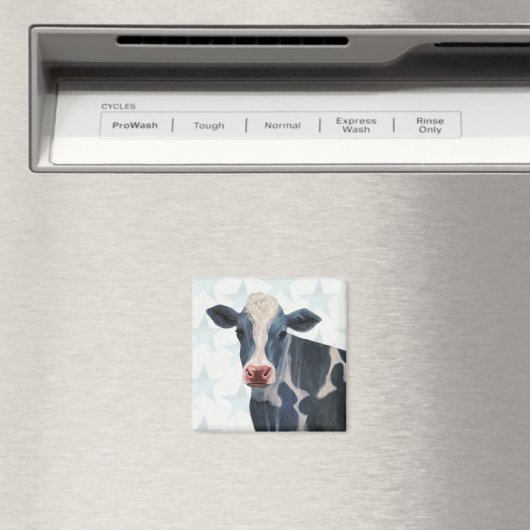 Patriottisch Boerderij - Koe Magneet (Insitu (Vaatwasser))