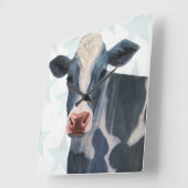 Patriottisch Boerderij - Koe Vierkante Klok (Hoek)