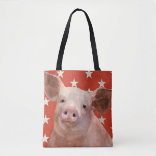Patriottisch Boerderij - Varkens Draagtas
