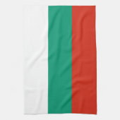 Patriottisch Bulgaarse vlag Kitchen Towel Theedoek (Verticaal)