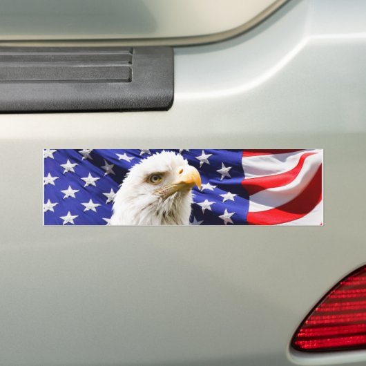 Patriottisch Bumpersticker (Op auto)