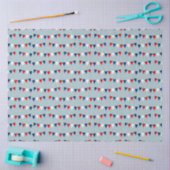 Patriottisch Bunting Flag Pattern Tissue Paper Tissuepapier (Craft)