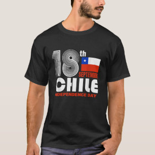 Patriottisch Chili Pride Onafhankelijkheid 18 sept T-shirt