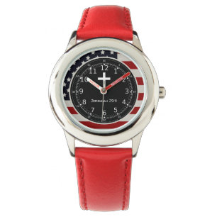 Patriottisch Christelijk Kinder Horloge