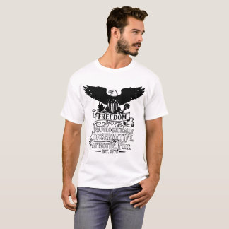 Patriottisch Conservatief Nationaal Liberty T-shir T-shirt