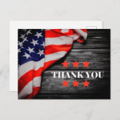Patriottisch Dank u Briefkaart (Voorkant / Achterkant)