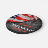 Patriottisch Dank u Papieren Bordje (Gekanteld)