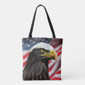 Patriottisch/Eagle/Amerikaans/USA Draagtas (Achterkant)