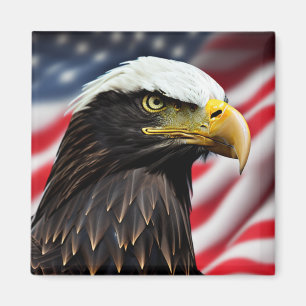 Patriottisch/Eagle/Amerikaans/USA Magneet