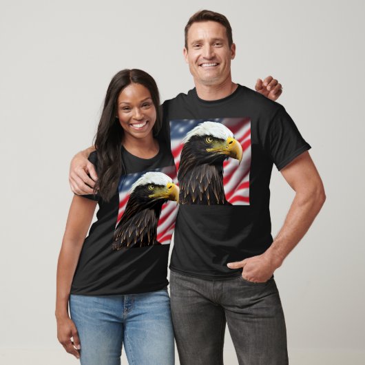 Patriottisch/Eagle/Amerikaans/USA T-shirt (Unisex)