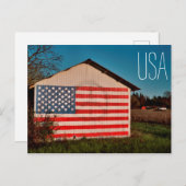 Patriottisch en vredig briefkaart (Voorkant / Achterkant)