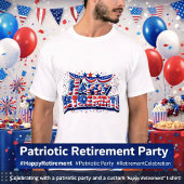 Patriottisch feest T-shirt