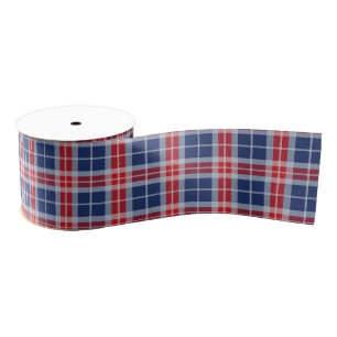 Patriottisch geblazen grosgrain lint