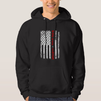 Patriottisch gepromoveerd tot Pop Pop EST 2025 eer Hoodie