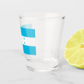 Patriottisch glas met vlag van Honduras (Rechts)