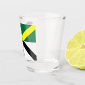 Patriottisch glas met vlag van Monterey (Rechts)