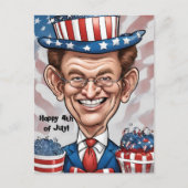 patriottisch groet feestdagenkaart (Voorkant)