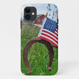 Patriottisch Hoefijzer iPhone 11 Hoesje