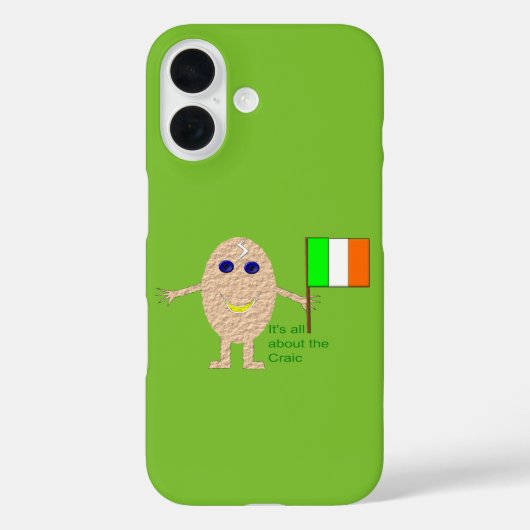 Patriottisch Iers Ei Case-Mate iPhone Case (Achterkant)