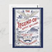 Patriottisch In Liefdevolle Herinnering Veteranen Briefkaart (Voorkant / Achterkant)