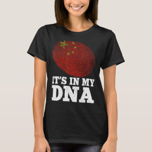 Patriottisch in mijn DNA-vingerafdruk, China vlag T-shirt