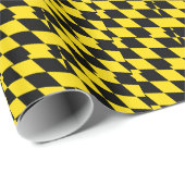 Patriottisch inpakpapier met vlag van München (Rol Hoek)