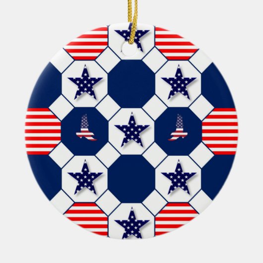 Patriottisch Keramisch Ornament (Voorkant)