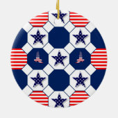 Patriottisch Keramisch Ornament (Achterkant)