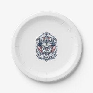 Patriottisch Kerk Kamp Vector Grafische T-shirt Papieren Bordje