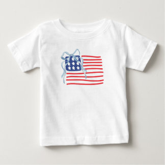 Patriottisch Kinder T-shirt met Amerikaanse vlag e