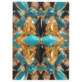 Patriottisch Klembord met Bahama's Kleuren (Achterkant)