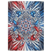 Patriottisch Klembord met Frans Kleuren Design (Achterkant)