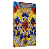 Patriottisch Klembord met Roemeense kleuren (Rechts)