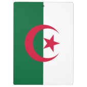 Patriottisch Klembord met vlag van Algerije (Achterkant)