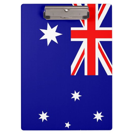 Patriottisch Klembord met vlag van Australië (Voorkant)