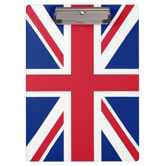 Patriottisch Klembord met vlag van het Verenigd Ko (Voorkant)