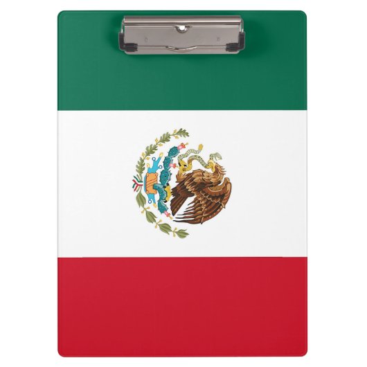 Patriottisch Klembord met vlag van Mexico (Voorkant)