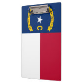 Patriottisch Klembord met vlag van North Carolina (Links)