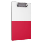 Patriottisch Klembord met vlag van Polen (Rechts)